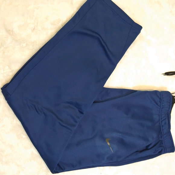 NWT MEN'S NIKE BLUE VOID NAVY THERMAL PANTS US 3XL - Picture 1 of 11